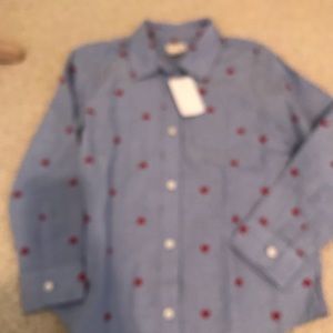 Crewcuts girls blouse nwt size 6-7 $59.50